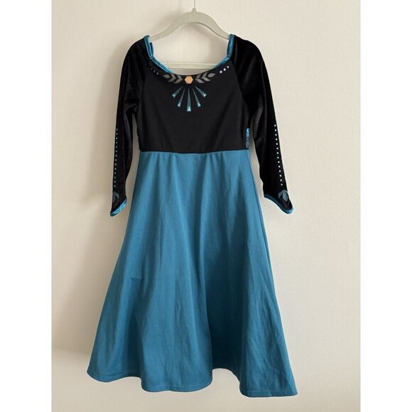 DisneyFrozen 2 Anna Coronation Ceremony Costume Halloween Dress Youth Sz 5/6 - Picture 5 of 7